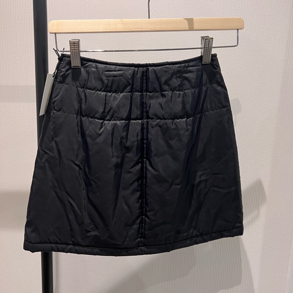 Vintage quilted mini skirt Made in Italy 24 - Picture 2 of 3